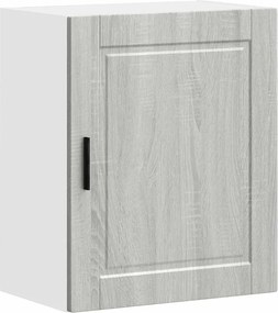 vidaXL Dulap de bucatarie "Porto" din lemn prelucrat Sonoma gri