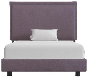 281001 vidaXL Cadru de pat, gri taupe, 90 x 200 cm, material textil