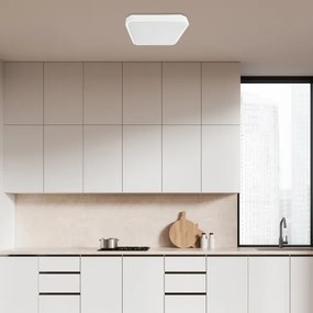 Plafonieră LED dimabilă pentru baie Rabalux 71428 ALENZO LED/36W/230V IP44 alb + telecomandă