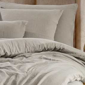 Lenjerie de pat din muselină 4Home Sand, 220 x 200 cm, 2 buc. 70 x 90 cm