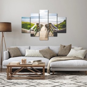 Tablou - Intare pe plaja (150x105 cm)
