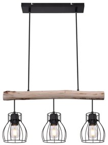 Globo 15326-3N - Lustră pe cablu MINA 3xE27/40W/230V