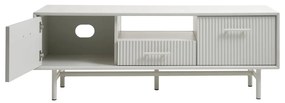 Comodă TV gri 140x50x45 cm Palma – Unique Furniture
