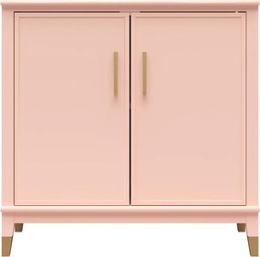 Dulap roz 86x85x41 cm Westerleigh – CosmoLiving by Cosmopolitan