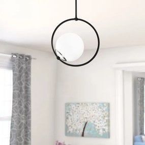 Lustră pe tijă DOLUNAY 1xE27/40W/230V