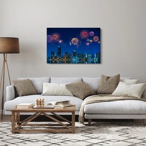 Tablou - Artificii in Miami (90x60 cm)