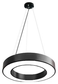 Lustră LED dimabilă pe cablu LED/45W/230V 3000-6500K negru + telecomandă