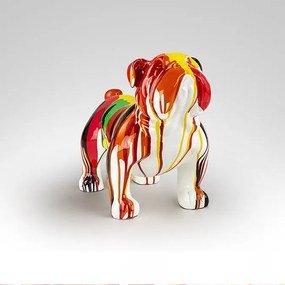 Figurina decorativa buldog pentru interior sau exterior Otto medium