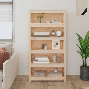 vidaXL Bibliotecă, 80x35x154 cm, lemn masiv de pin
