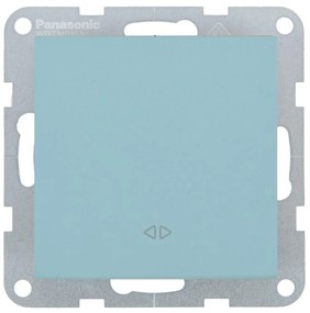 Intrerupator cruce 10A, IP20, Turcoaz, Panasonic Karre Plus 55 Soft Touch