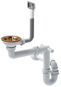 Chiuveta inox ANTHONY 60 cupru