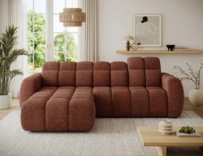 Colțar extensibil electric ELTAP Fanito Stânga 288x200 cm | Funcție pat 84x232 | Tetieră reglabilă | Design premium (Culoare: Alb / Royal 01)