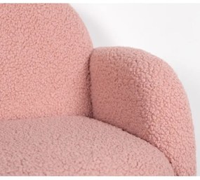 Fotoliu DORY pentru copii, roz deschis