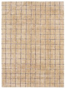 Covor chihlimbar țesut manual din lână 230x300 cm Mosaic Amber – Lorena Canals