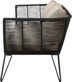 Canapea de grădină bej Mundo – Bloomingville