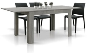 MASA LIZZY extensibila 140cm/90 cm - GRI CIMENT