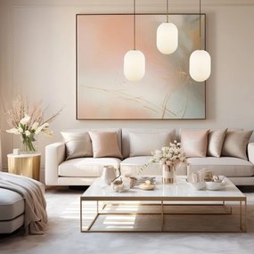 Lustră pe cablu ALIAS 3xE14/40W/230V auriu