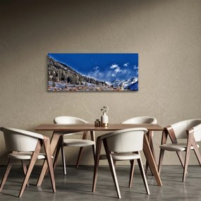 Tablou - Orășel de munte (120x50 cm)