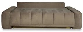 Canapea Extensibila Cu Lada Depozitare Dreamer Fancy, Maro, 260 x 110 x 100 Cm