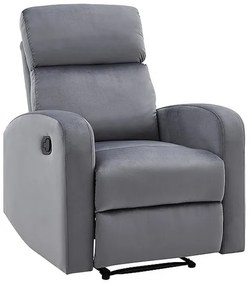 Scaun rabatabil Mars Velvet, gri