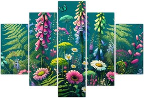 Tablou - Flori de câmp (150x105 cm)