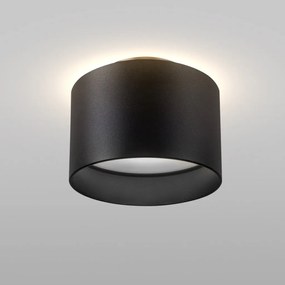 Spot LED aplicat design tehnic Planet negru