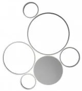 Aplica/Plafoniera moderna LED SMD 68W PL.POIS/SILVER-GR