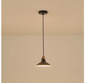 Lustră pe cablu 1xE27/15W/230V negru