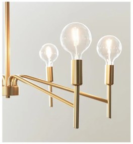 Lustră Markslöjd Monarch, ø 70 cm, auriu