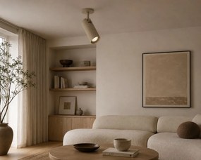 Spot incastrat directionabil cu bec GU10 Linca taupe