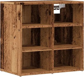 vidaXL Dulap Pantofi lemn vechi 52x30x50 cm