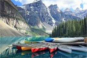 Tablou - Moraine Lake (90x60 cm)