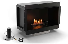 Șemineu BIO încorporat Planika Senso Fireplace BEV 56,2x75 cm 2,5kW + telecomandă