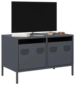 vidaXL Dulap TV, antracit, 68x39x43,5 cm, oțel laminat la rece