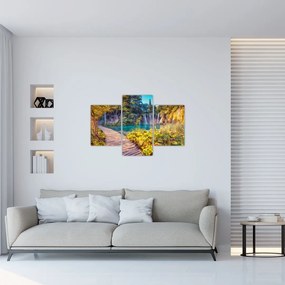 Tablou - Lacurile Plitvice, Croația (90x60 cm)