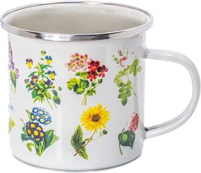 Cană albă 310 ml Vintage Flowers – Sass &amp; Belle