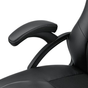 Juskys Scaun de birou Montreal - negru
