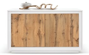 COMODA INDUSTRY - LEMN RUSTIC - 140 cm / 50 cm / H 80 cm