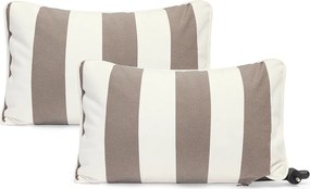 Set cotiere Paletti, culori multiple - Fatboy Culoare: cacao cu dungi