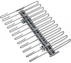 Wenko Cuier extensibil pentru pantaloni pentrudulap, 12 perechi