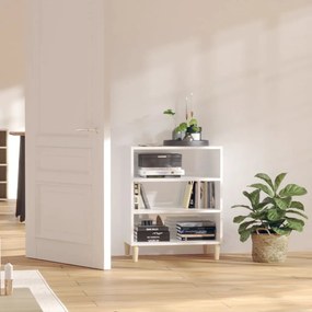 806055 vidaXL Servantă, alb extralucios, 57x35x70 cm, PAL