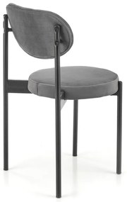 Scaun de bucaterie Nash, gri