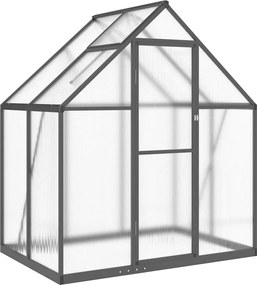 vidaXL Sere cu cadru de bază, antracit, 169x114x195 cm, aluminiu