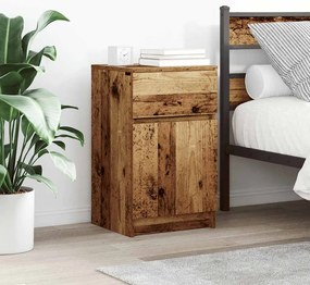 vidaXL Noptiera din lemn vechi 39x35x65 cm lemn prelucrat