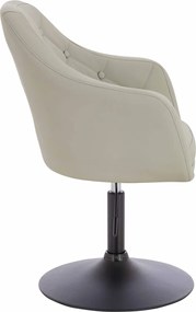 HR831N Scaun Culoare in Piele Ecologica Premium Soft cu Bază Neagră