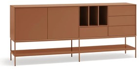 Comodă cărămizie 220x98x45 cm Platt – Teulat