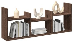 vidaXL Dulap de perete, stejar maro, 100x18x40 cm, lemn prelucrat