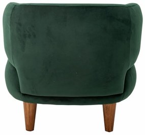 Scaun dining, verde, din stofa, Ruperta