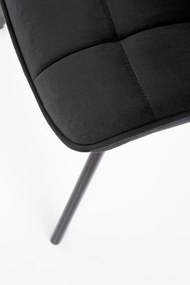 Scaun K332 velvet negru