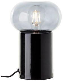 Lampă de masă Brilliant KNUT 1xE27/25W/230V negru/transparent
